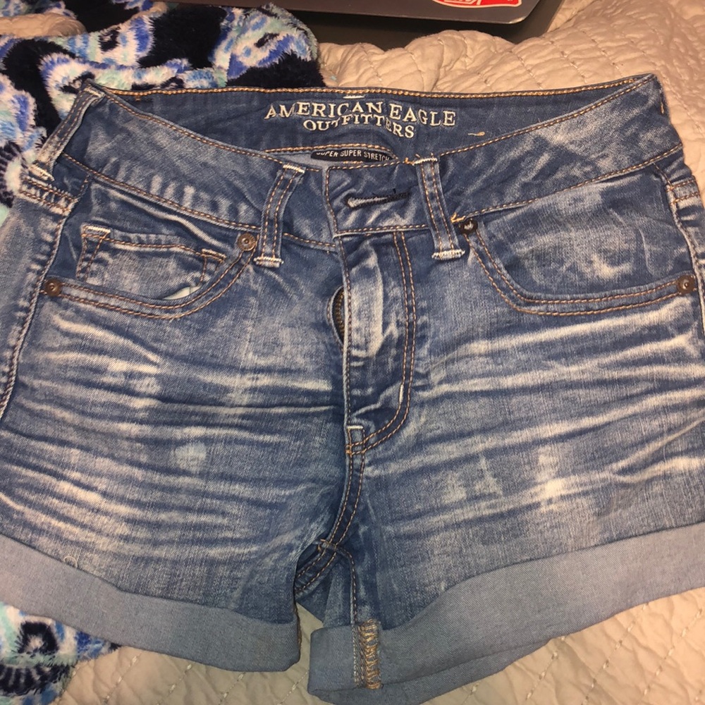 American Eagle high rise shorts